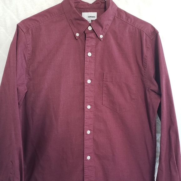 Sonoma Casual Button-Down Shirt - Picture 2 of 5